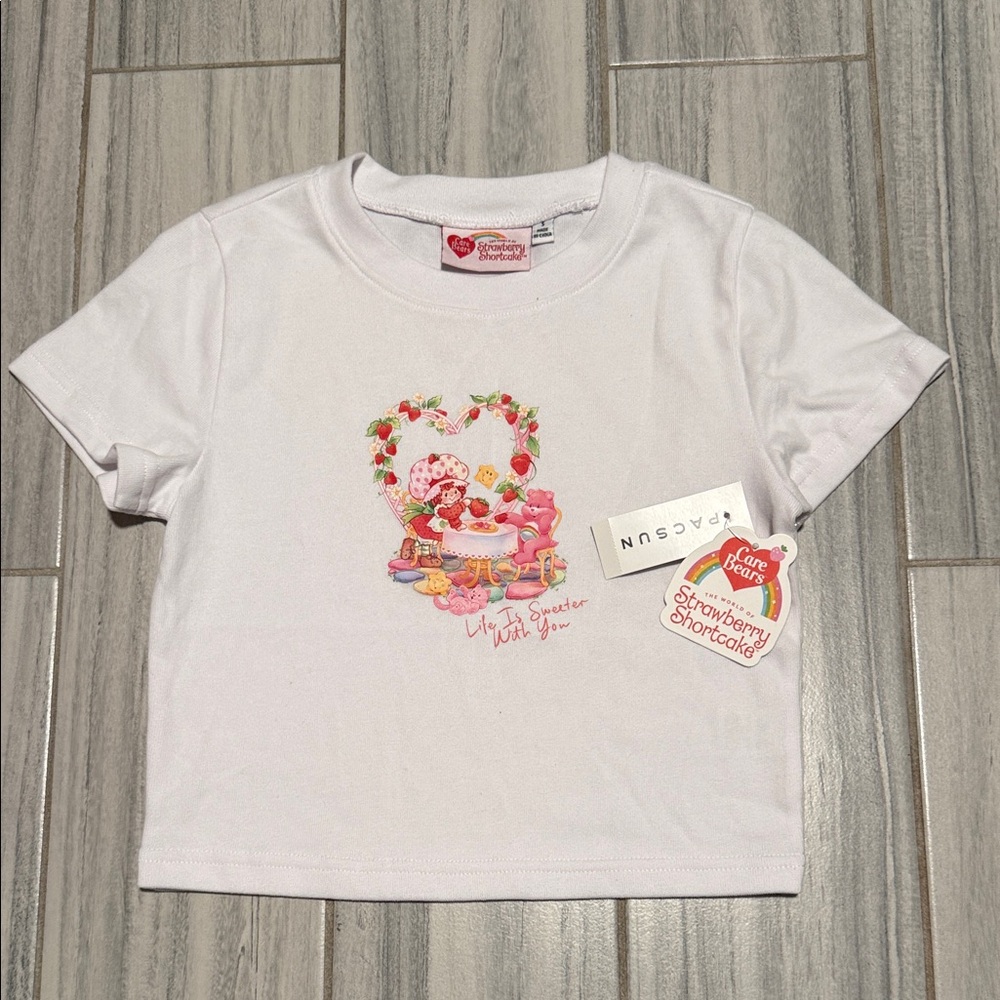 Strawberry Shortcake White T-Shirt